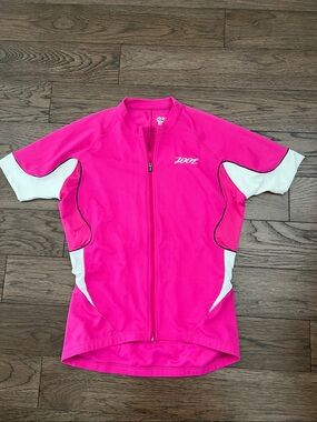 Zoot Bright Pink Cycling Jersey